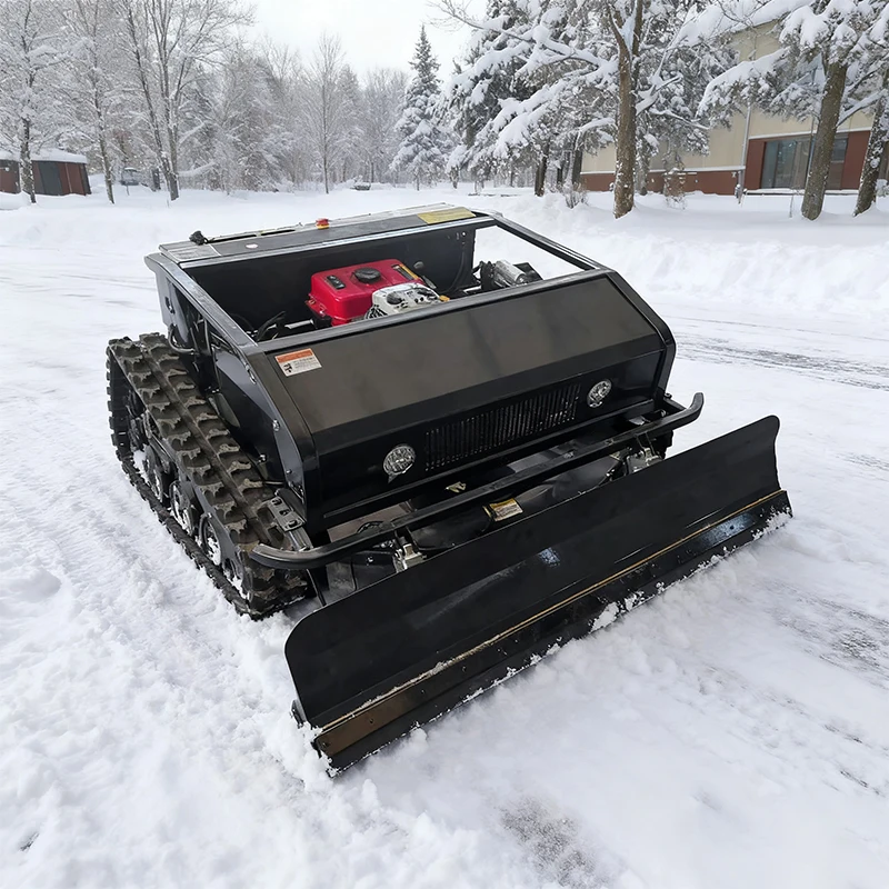 

Multifunction Professional Supply High Quality Engine Remote Control Snowplow Snow Sweeper