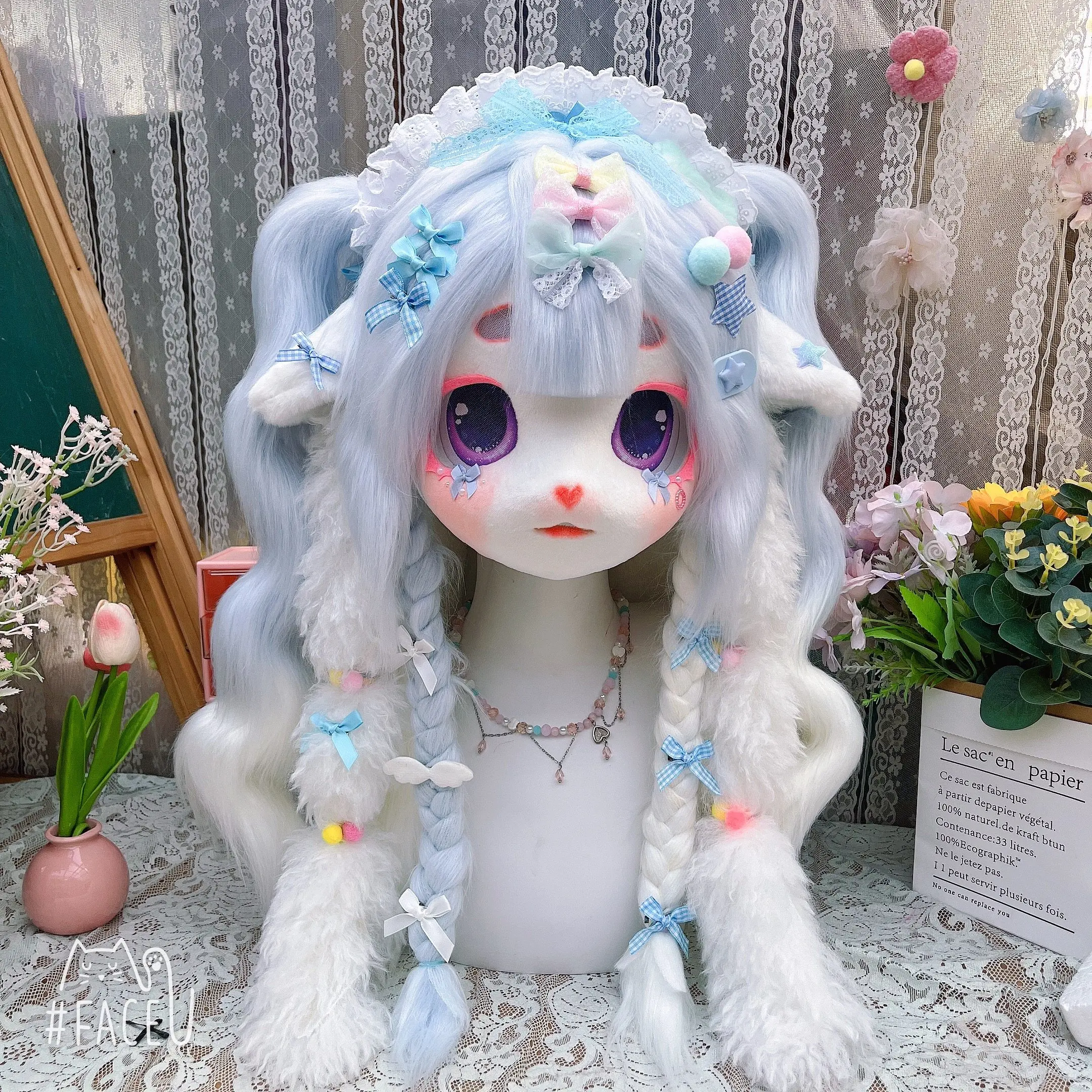 

Kigurumi Blind Box Beast Head Production Head Shell Horse Children's Full Set Finished Products Head Circumference 50-62cm