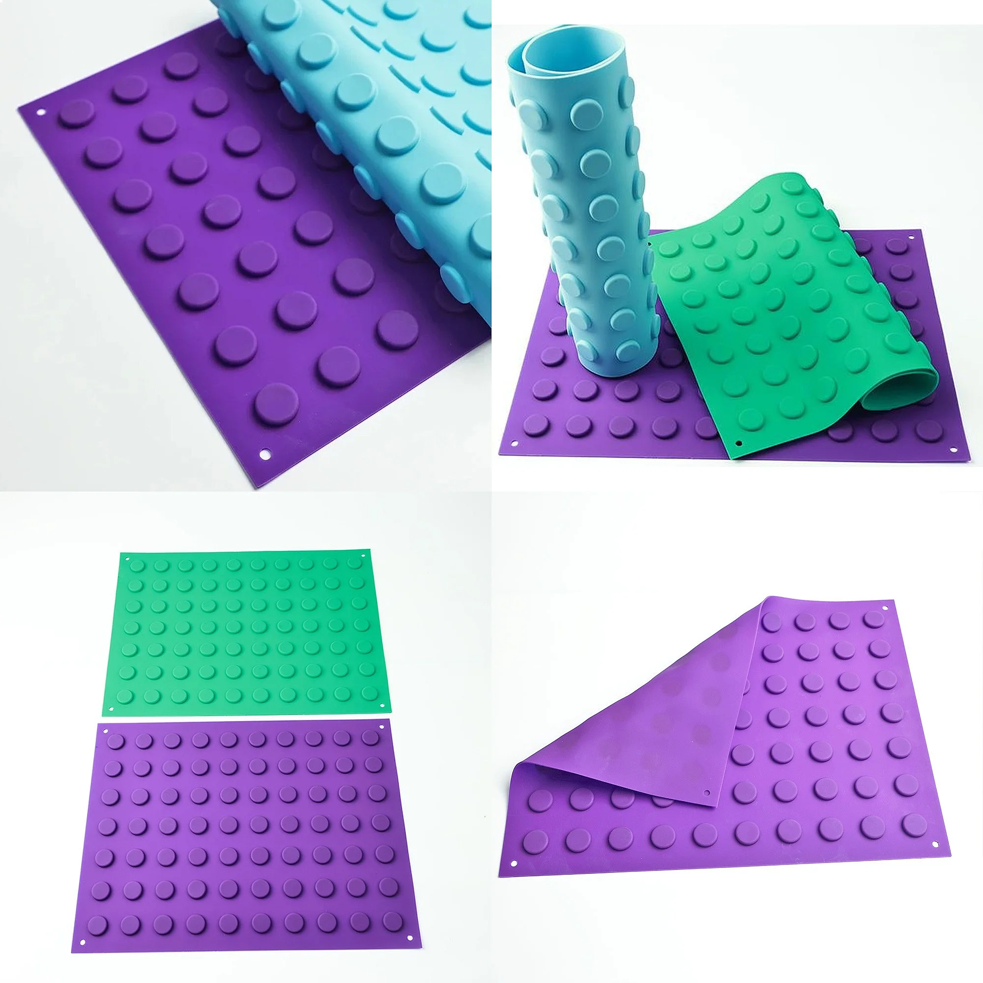 Autoclavable Flexible Silicone Magnetics Mat Non-Slip Medical Sterilization High Temperature Resistant