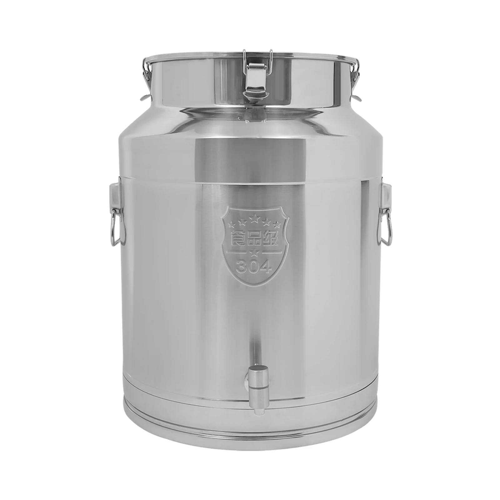 

64L/76L 304 Stainless Steel Milk Jug, Milk Can, Sealed Bucket