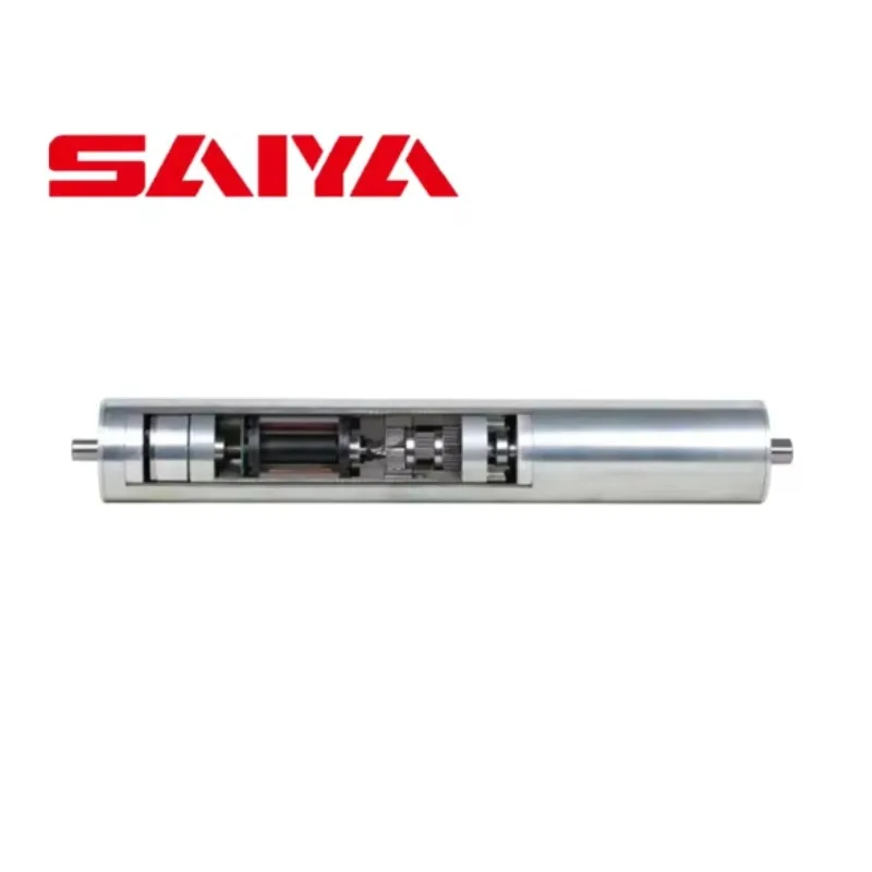 تيار مستمر 24 فولت/36 فولت/48 فولت التيار المتناوب 220 فولت المغناطيس الدائم عزم دوران عالي سرعة التحكم طبل المحرك فرش الناقل حزام طبل الأسطوانة