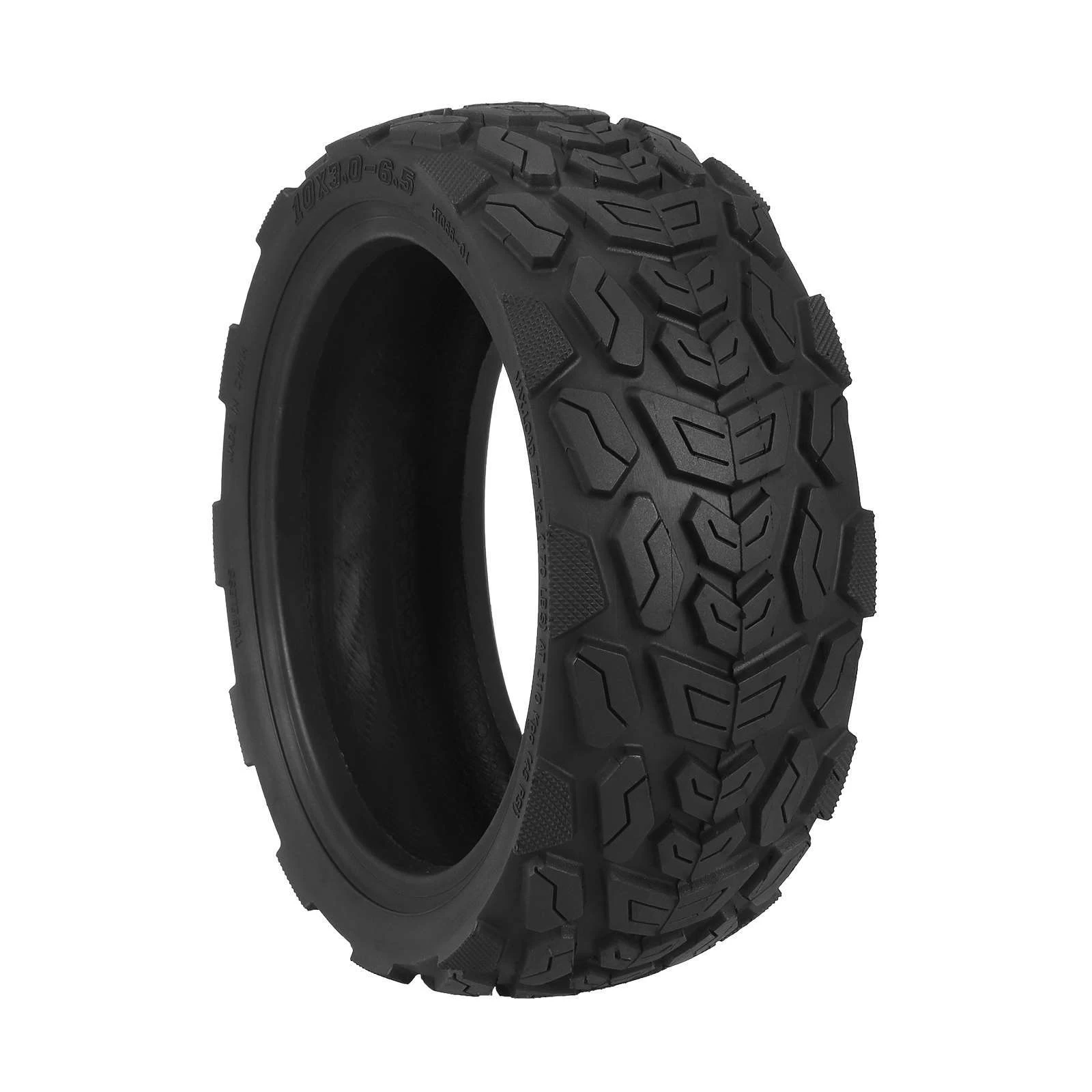 

For 10x3.0-6.5 Off Road Vacuum Tire For Scooters Explosion Proof Heavy Duty Design Tubeless Rubber Tyre Enhanced Grip