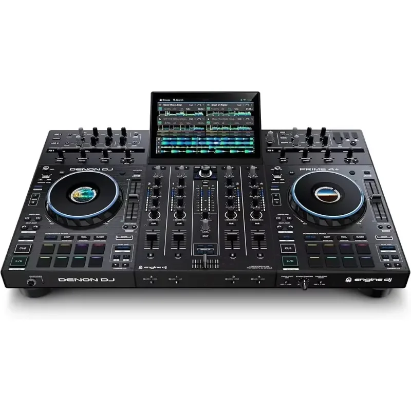 

Совершенно новый: 4-канальная автономная DJ-система Denon DJ Prime 4, совместимость с Serato DJ Pro