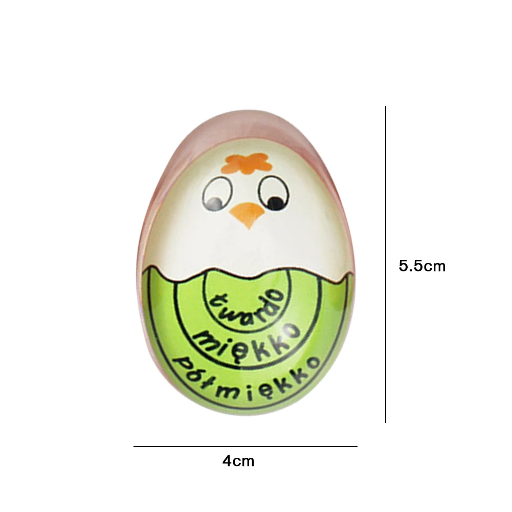 1-3pc Color Changing Timer Yummy Boiled Eggs Cooking Kitchen Egg Timer Alarm Tools Mini Egg Boiling Timer Boiled Egg Alarm Timer