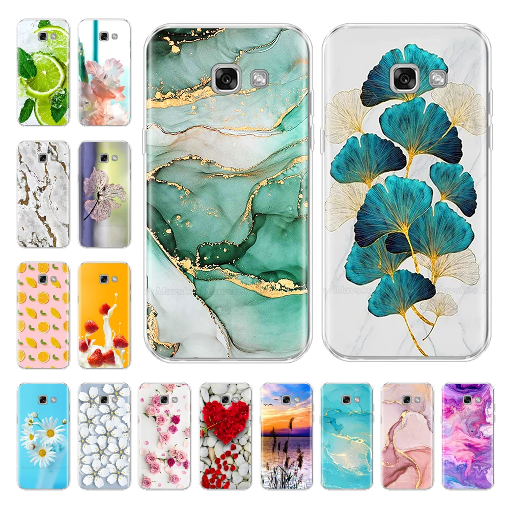 For Samsung Galaxy A3 2017 Case A320F SM-A320F/ds Soft TPU Funda Cute Back Cover for Samsung A3 2017 Case A320 A320F Phone Cases