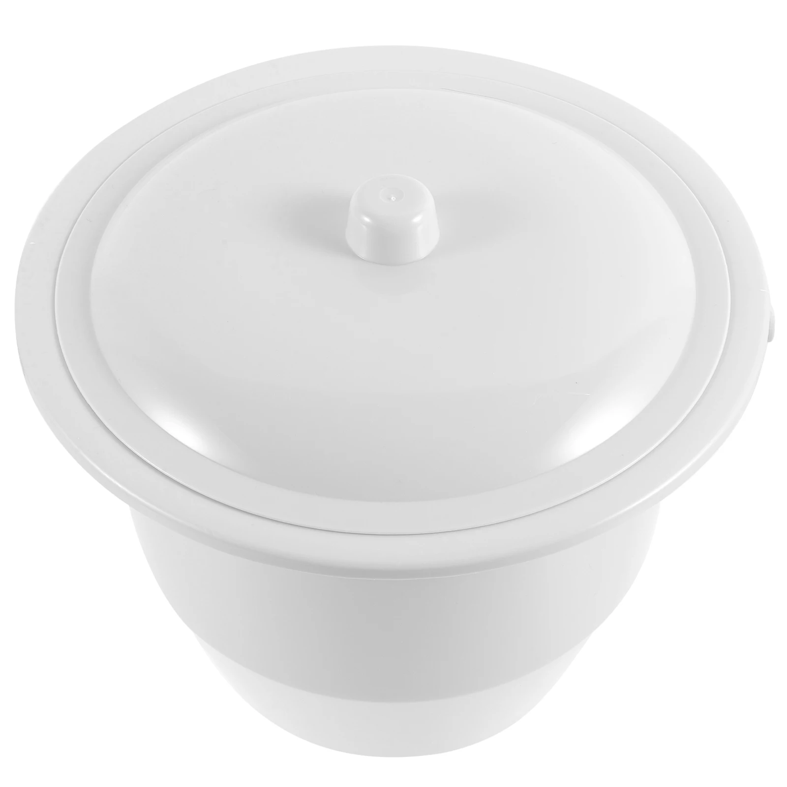 

Unisex Plastic Chamber Pot with Lid Spittoon Urinal Bedpan Household Portable Toilet for Elderly Disabled Kids Night Use