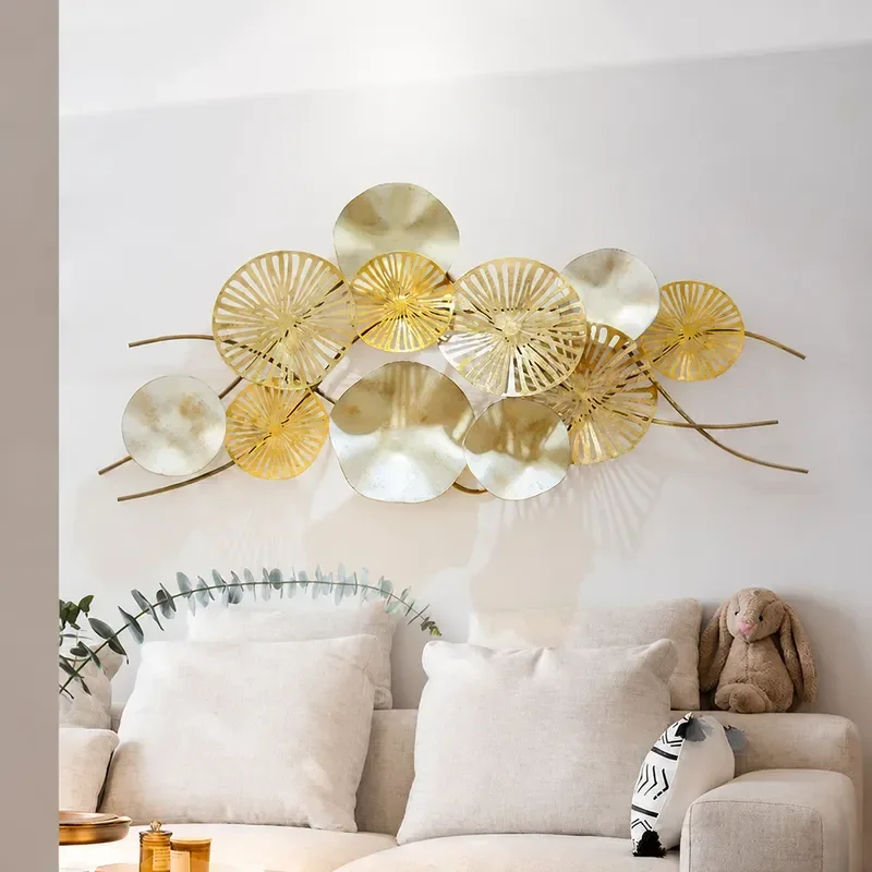 Creative Three Dimensional Wrought Iron Wall Decor Living Room Dining Room Background Decoration Wall Hanging