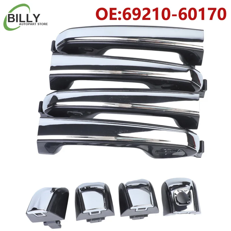 Car 69210-60170 69250-60060 69250-60070 69250-60050 Door Handle Chrome for Lexus for Toyota GX460 4Runner 2010-2021