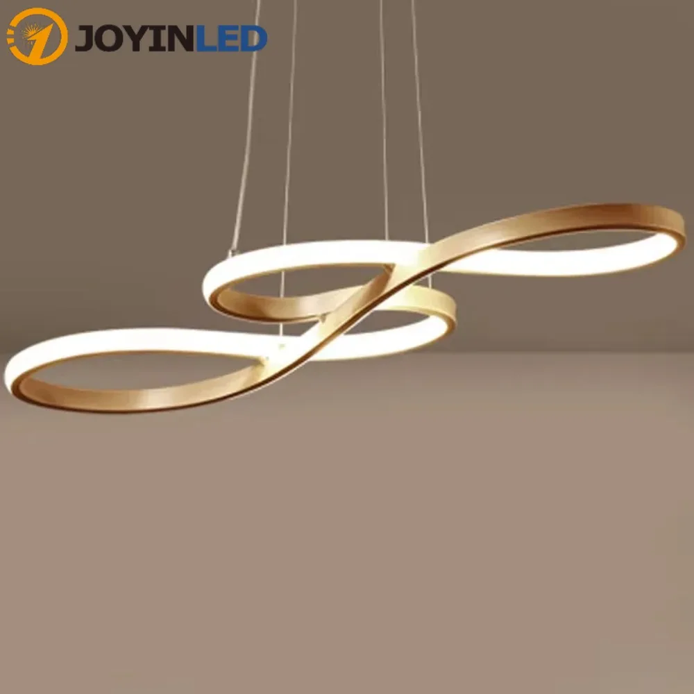 

JOYINLED Modern Kitchen Island Pendant Lights Bar Table Dining Room Decor Hanging Lights Dimming Kitchen Led Pendant Lamp