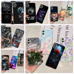 For Samsung Galaxy A05 A05s Case Samsung F14 4G M14 4G Back Cover Cartoon Dragon Cool Fashion Soft TPU Silicone Transparent Etui