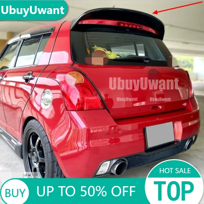 Swift Racing Spoiler Suzuki Swift ZC31 Carbon Fiber Rear Roof Spoiler: Real-World ...