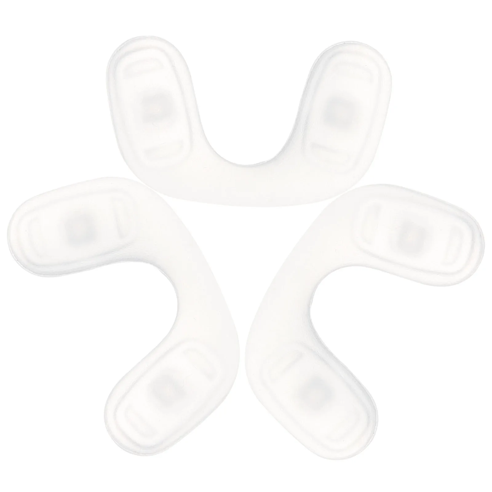 

3pcs Silicone Nose Pads For Glasses Anti-Slip Replacement Eye Glass Support Pads For Plastic Frames Eyeglass Accessories Labor