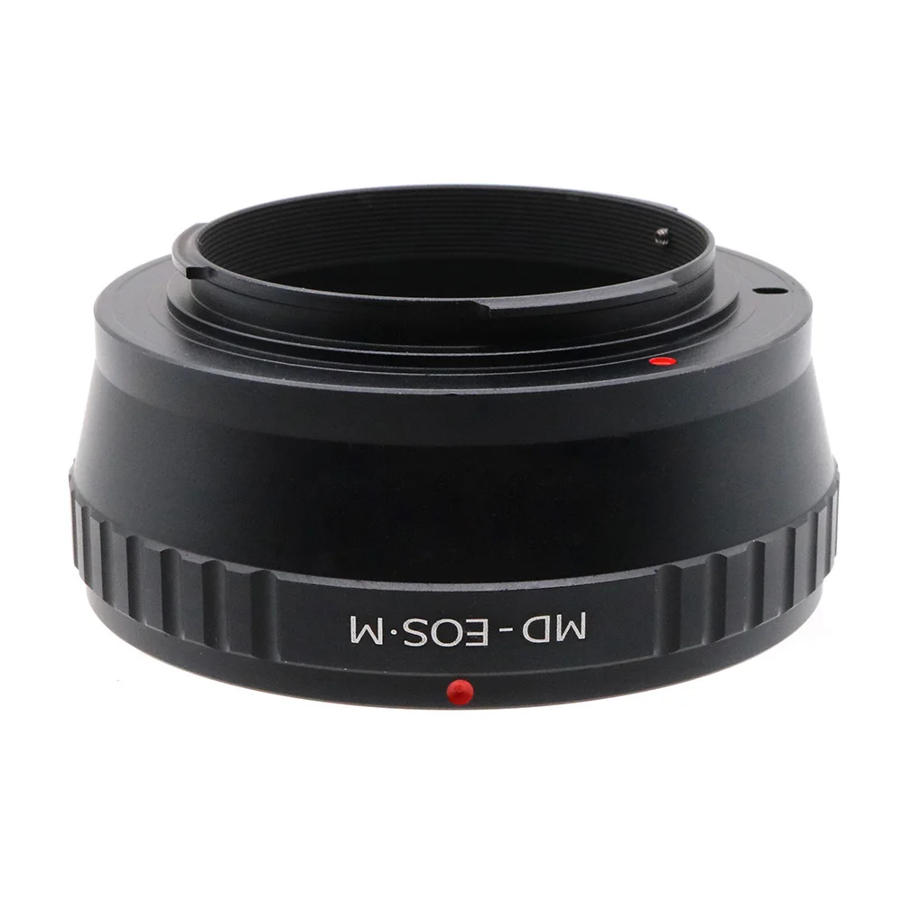 Anillo adaptador de montaje para lente de cámara Minolta MD, EF-M de MD-EOSM para Canon EOS M100, M50, M6, M5, M6II, MD-EF-M