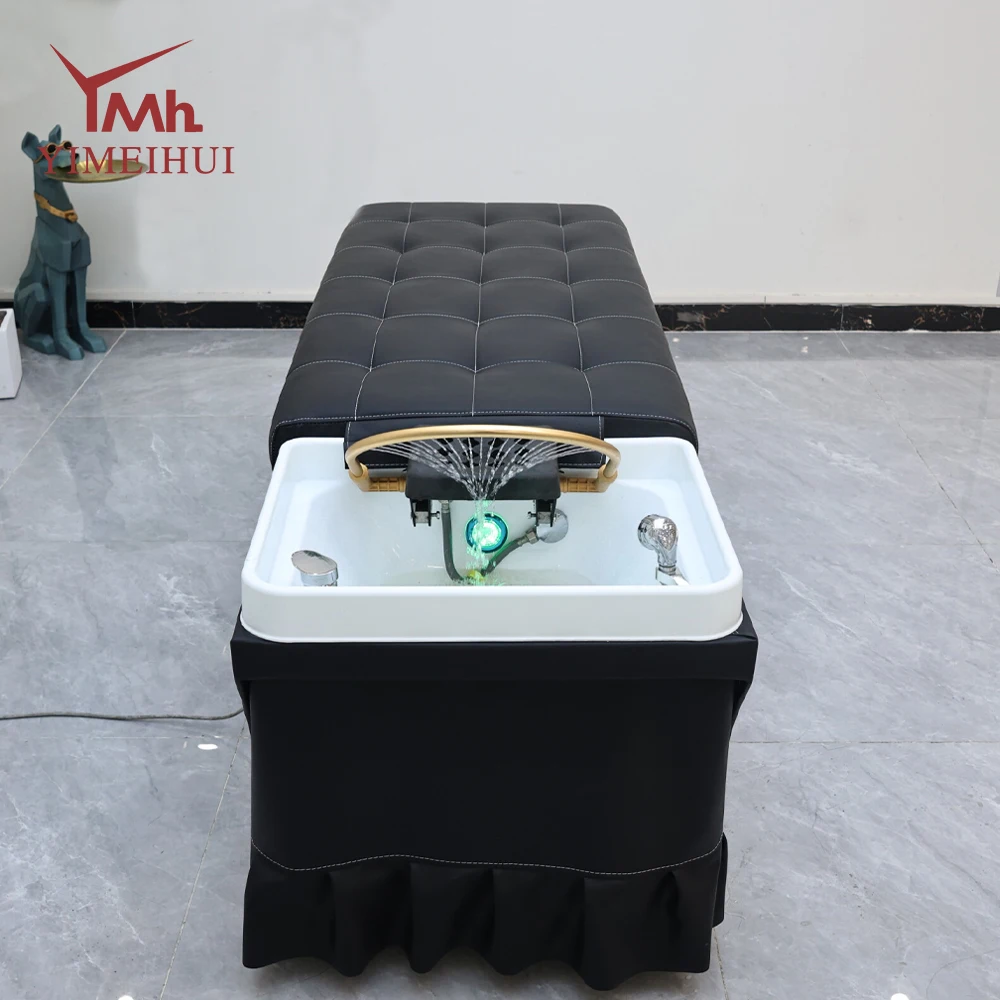 Salon Furniture Hair Washing Massage Chair Thai Shampoo Bed Spa Head Water Therapy Shampoo Bed - Image 4