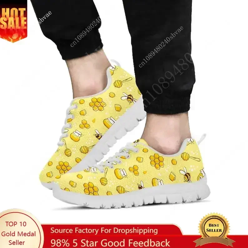 

Bees Shoes Lightweight Comfortable Mens Womens Teenager Sneakers Sports Shoes Tennis Casual Custom Made Sneakers