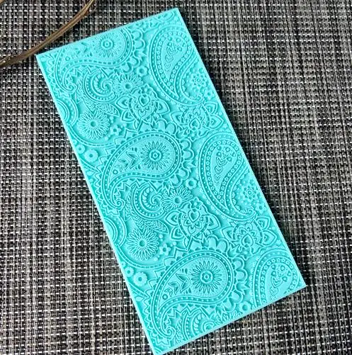 

F5685 PRZY Silicone Soap Lace Mold Mat Fatima Soap Handmade Soap Fondant Cake Decoration DIY Aroma Mould Soap Making Moulds