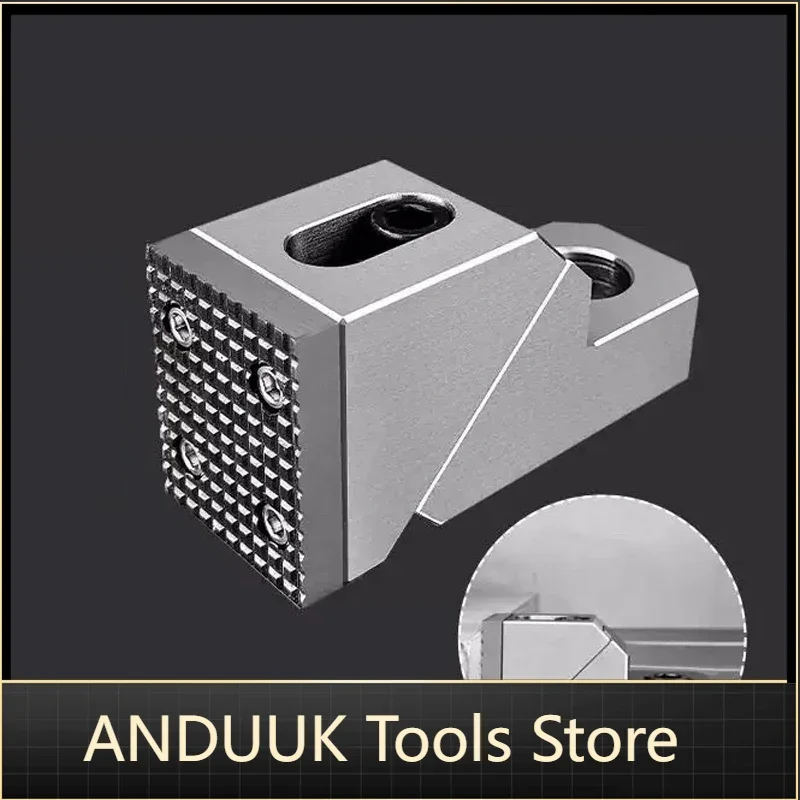 CNC Side Fixture Clamp Fixed Precision Fixtures Clamping OK Vise Vice Frog Clamps Flat End Bench Vice Workholding Fixturing CNC