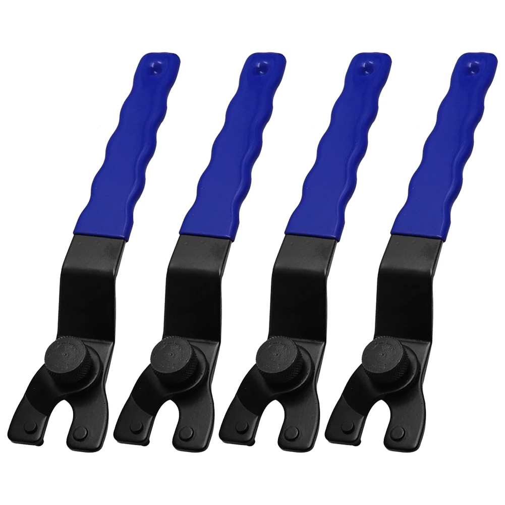 

4pcs Manual Wrench Adjustable Plastic Handle Wrench Single Head Angle Grinder Wrench For Marble Machines Repair