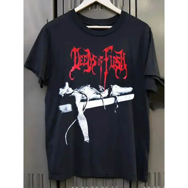 

Deeds of flesh Disgorge Dying fetus Black Unisex Size S-3Xl Shirt