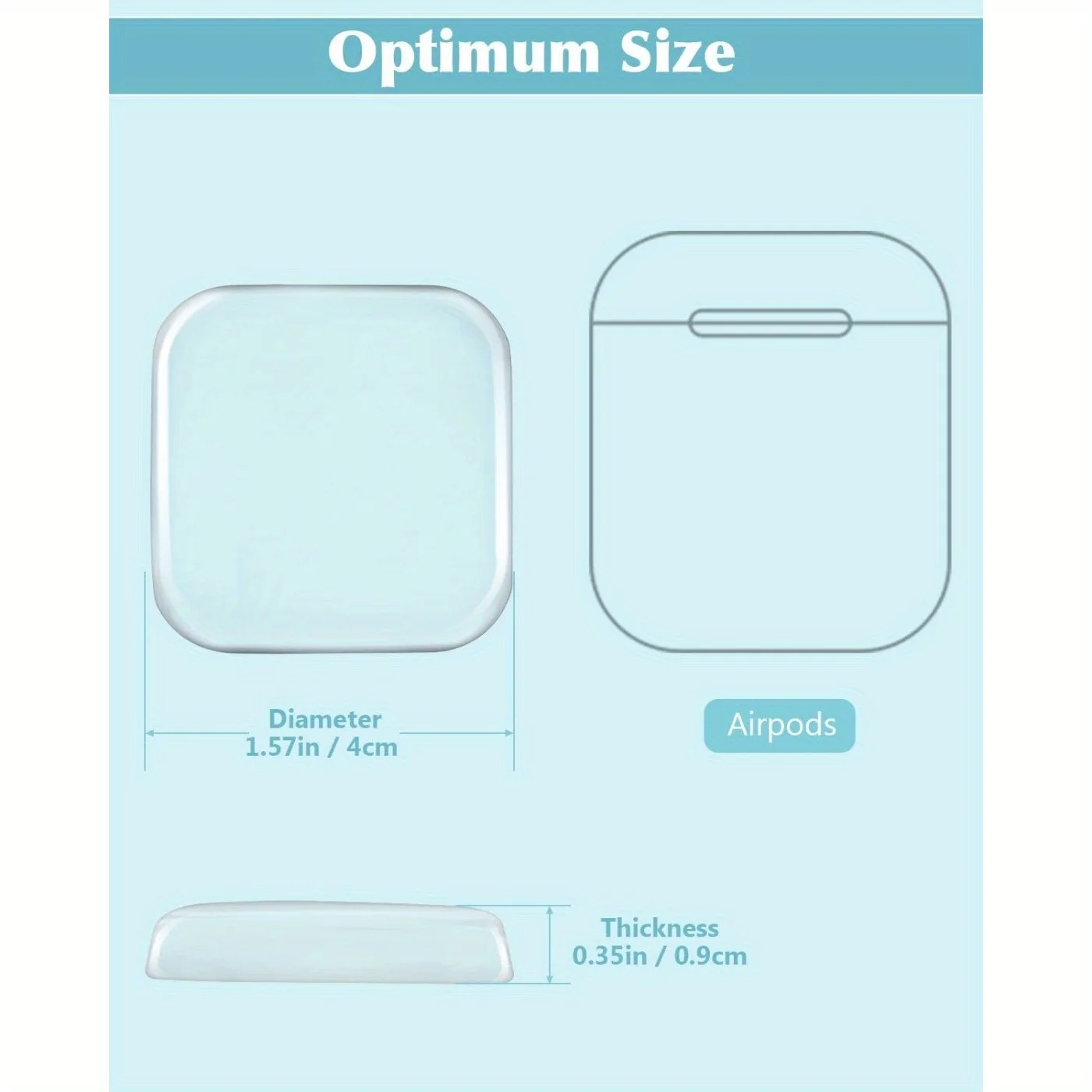 6-Piece Self-Adhesive Door Block Wall Protector - Soft Transparent Rubber Buffer Shield for Home and Office, Shock Absorption