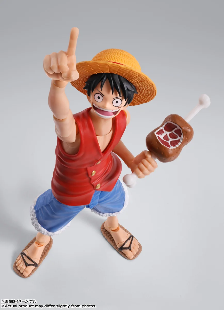 Bandai-Figurines d'action S.H.Figuarts SHF, One Piece, Monkey D Luffy, Romance Foster, Anime, Modèles de jouets, Collection de jouets, Cadeau pour enfant, Original