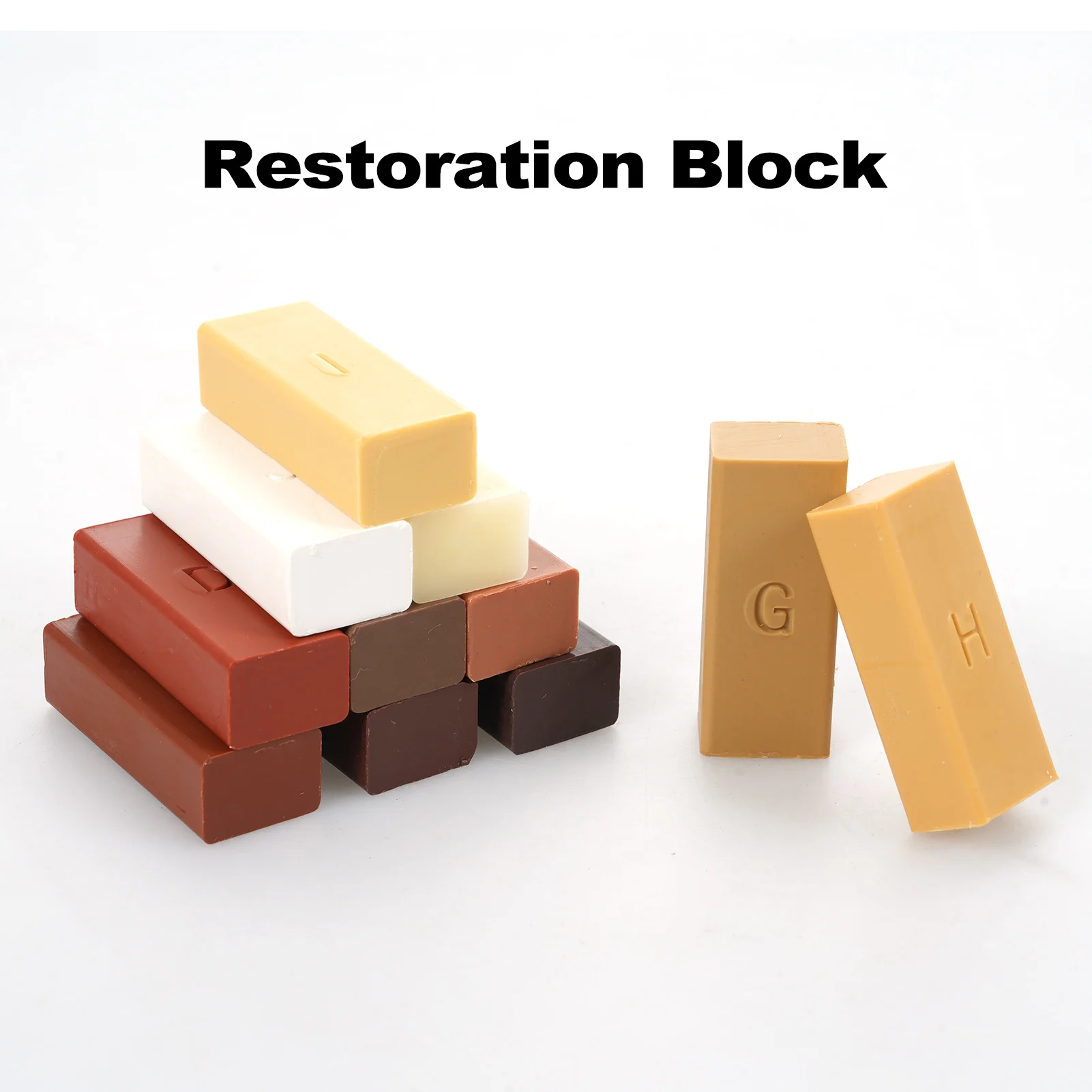Hardwood Floor Repair Kit Laminate  Floor Repair Kit with 11 Colors Restoration Block  Any Scratches Cracks Stains for Wood