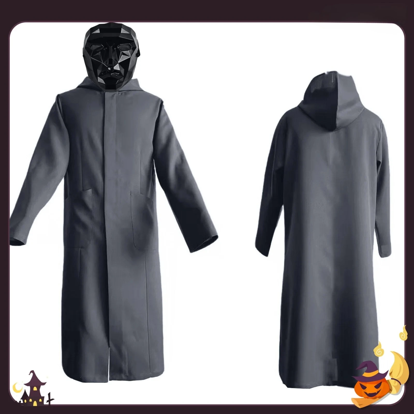 

New Game Costumes Wearing Masks Manager Windbreaker Cos Boss Coat Daily Windbreaker Supplies Korean Drama Clothes Cosplay