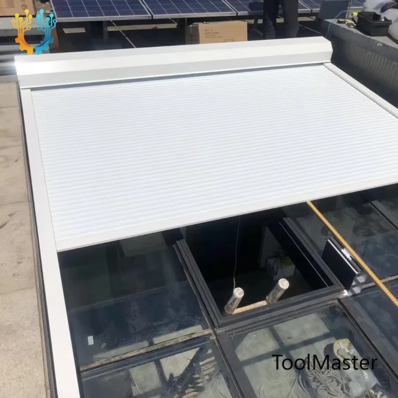 

【2026】Customized Motorized Aluminium Roof Roller Shutter Outdoor Sunproof Pergola Louvered Shutters