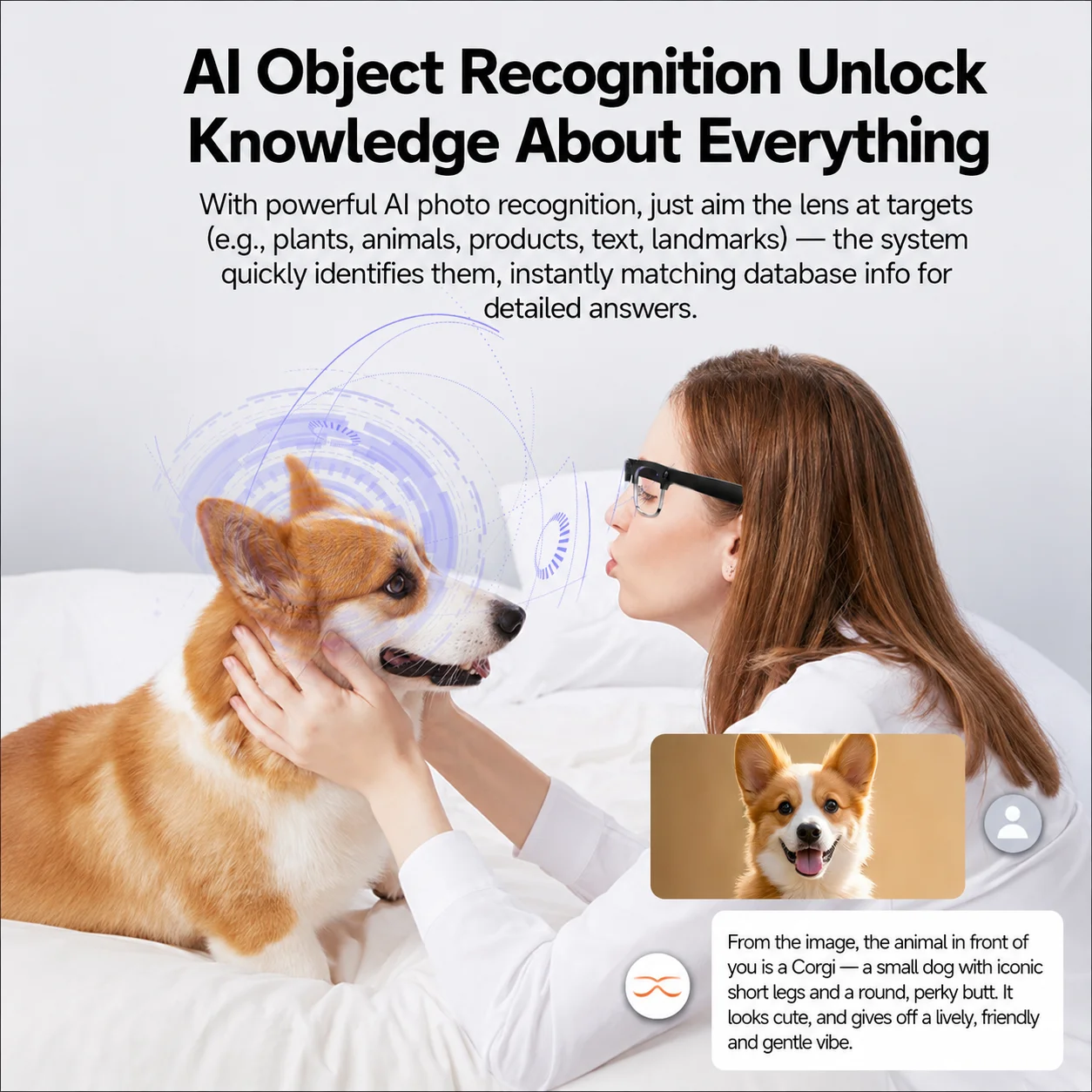 W630T Voice Wake AI Smart Glas - Audio Music Recognition review and price