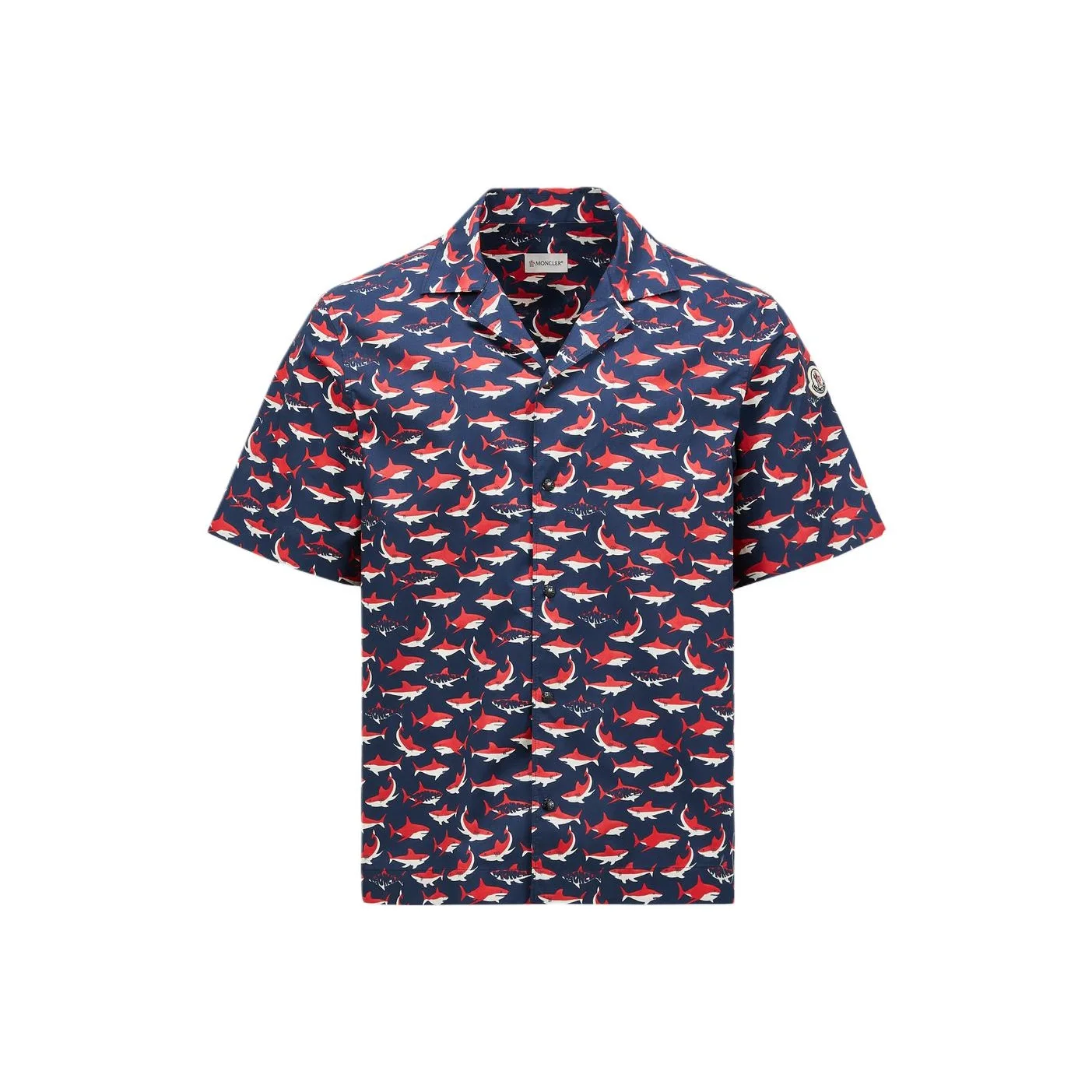 Moncler Shirts Men's Multicolor Lapel Moderate K10912F00018598K6S74