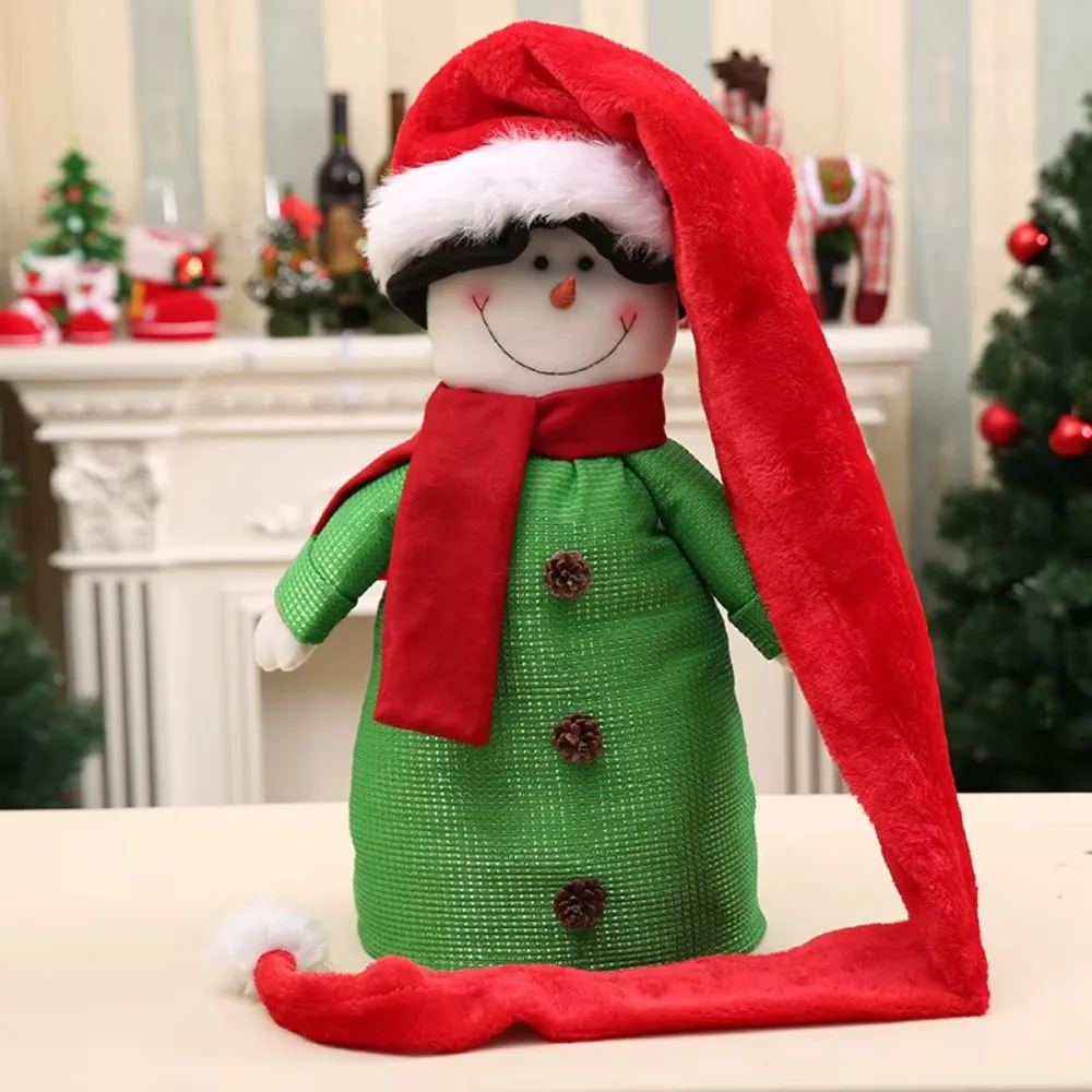 

1.5M Christmas Hats Super Long Comfortable Santa Hat Durability Gift Decoration Velvet Christmas Hat Kids Adult