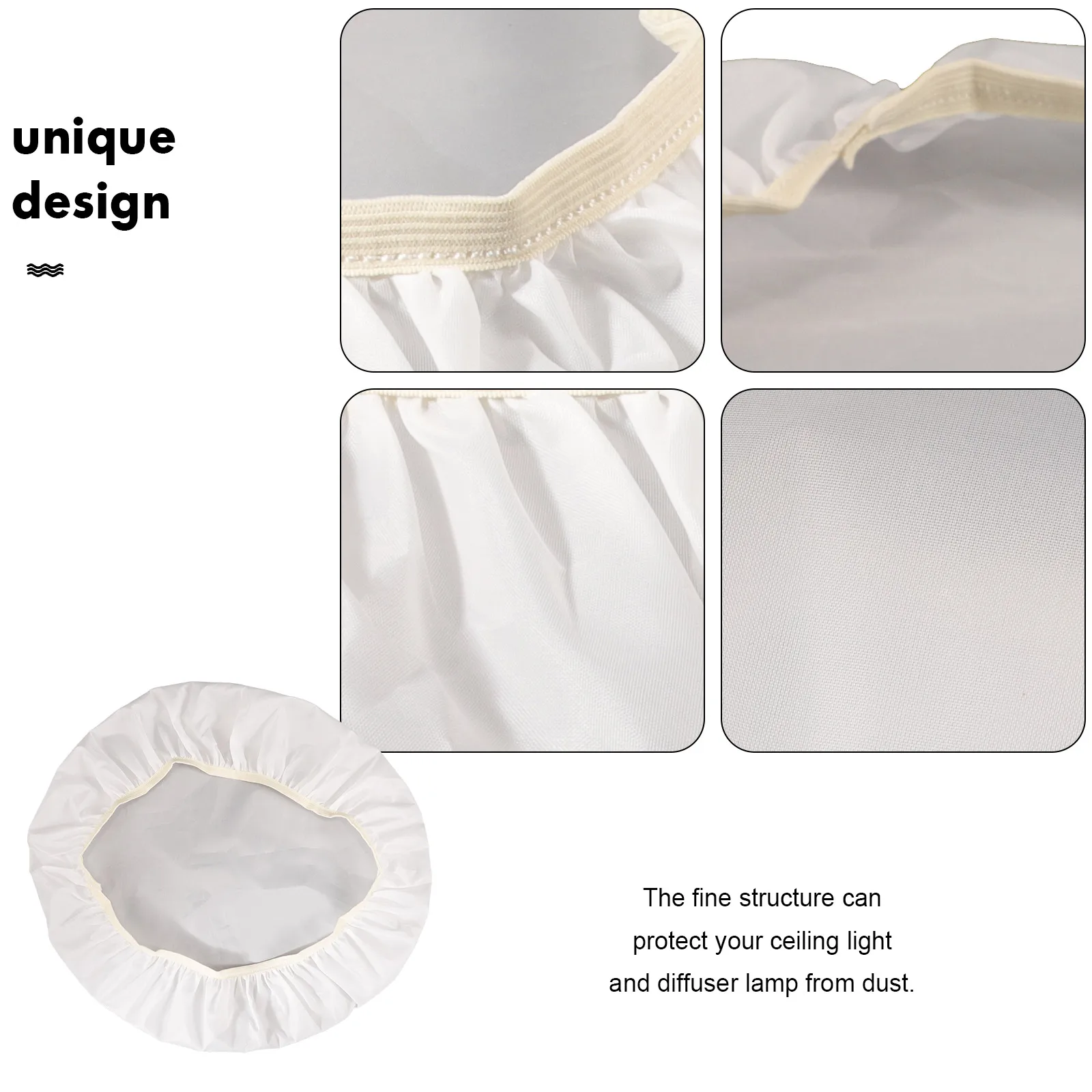 

Anti-Dazzling Lampshade Replacement Lamp Shade Decorative Ceiling Pendant Lamp Cover for Home Bedroom Warm Lighting