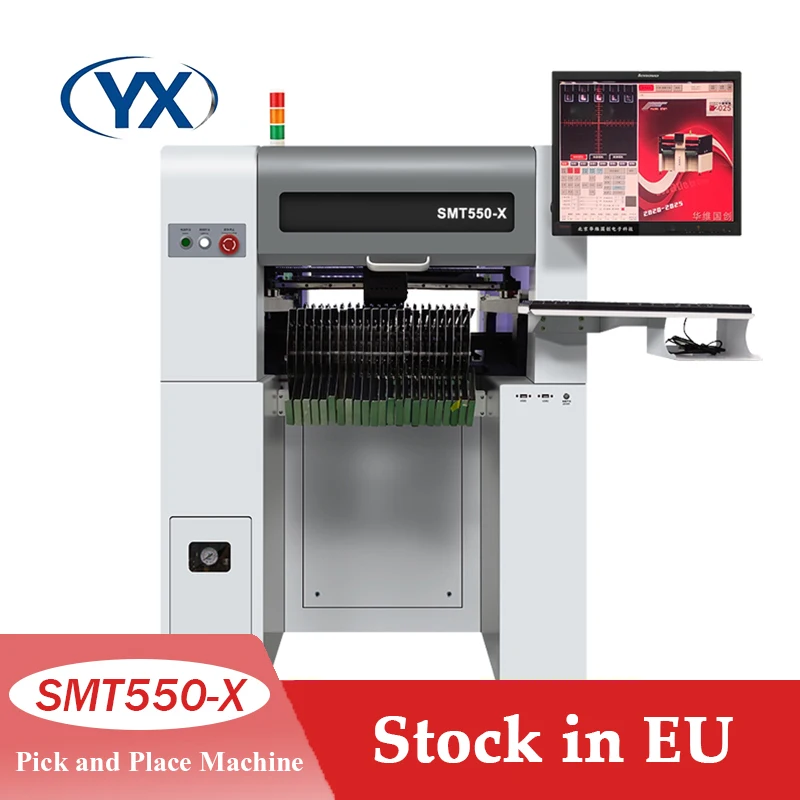 Stock in EU High Speed Circuit Printing SMD Produce Line with Guide Screw and Servo Motor