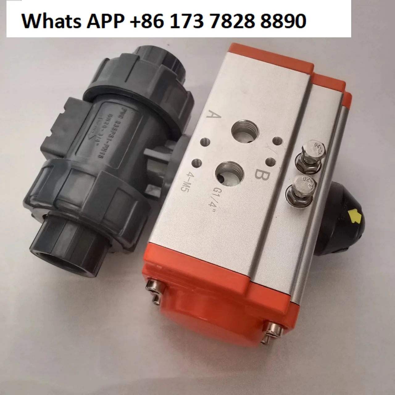 

Пневматический шаровой кран UPVC, пластиковое PPH соединение, электромагнитное сопротивление химической кислоты и щелочи Q611-16Sdn50