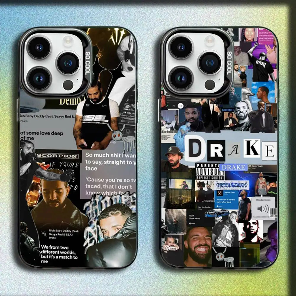 

Rapper D-Drake Phone Case For iPhone 17,16,15,14,13,12,Pro,Max,Plus,E,SE4,Air,Mini Black IMD Box