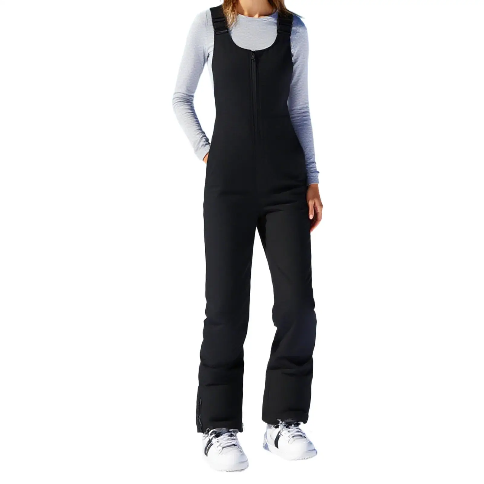 

Ski Overalls Women Adjustable Shoulder Strap Suit Waterproof Adjustable Shoulder Strap Winter Bibs For Mother Girlfriend Skiing