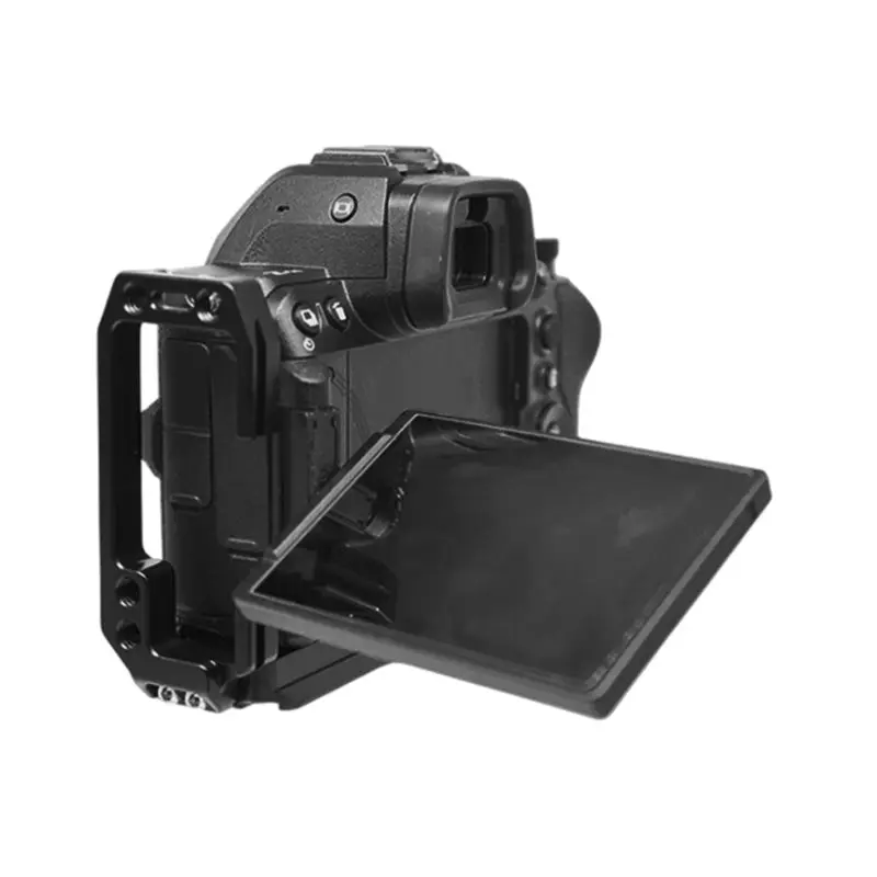 FULL-Quick Release L-Plate For Nikon Z5II/Z6III Camera Video Rig Ergonomic Hand Grip L-Shaped Expansion Frame