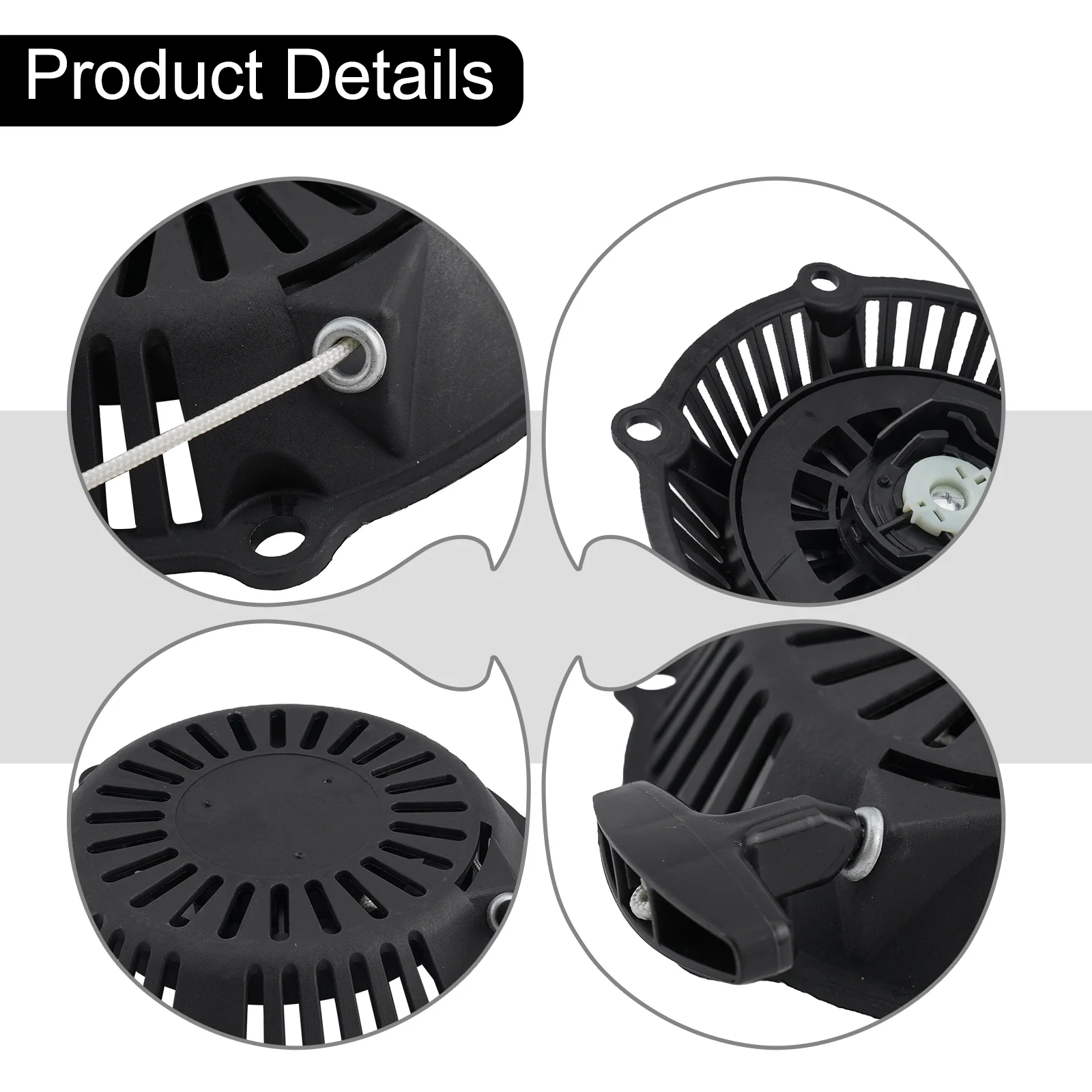 Para SV200 RV65 motor arranque por cuerda conjunto de arranque equipo exterior reemplazo del motor esencial para arranque del motor