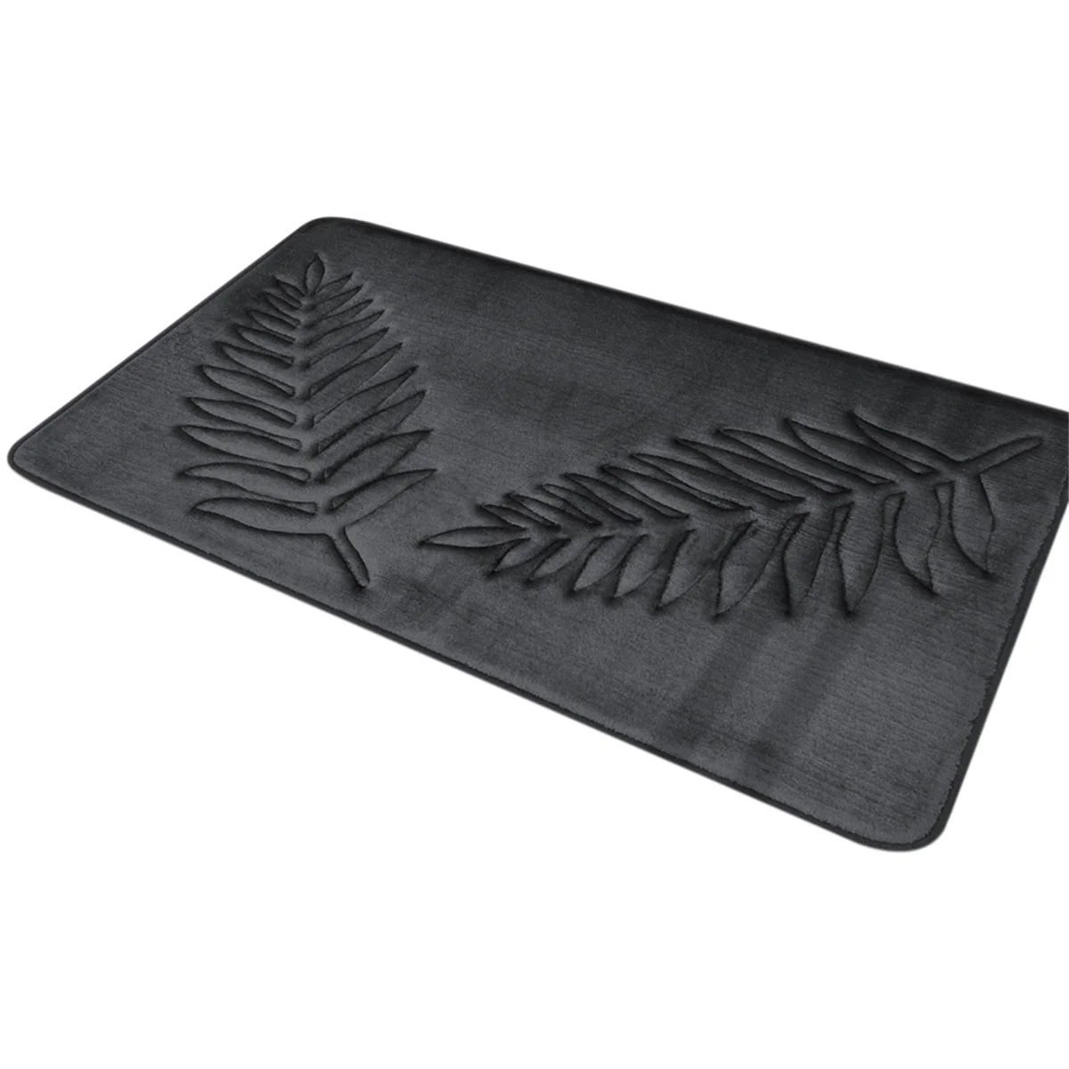 

Memory Foam Bath Rugs Leaf Bath Mat Non-Slip Strong Water Absorbent Microfiber Bath Mat Rug Water Absorbent Bath Rugs