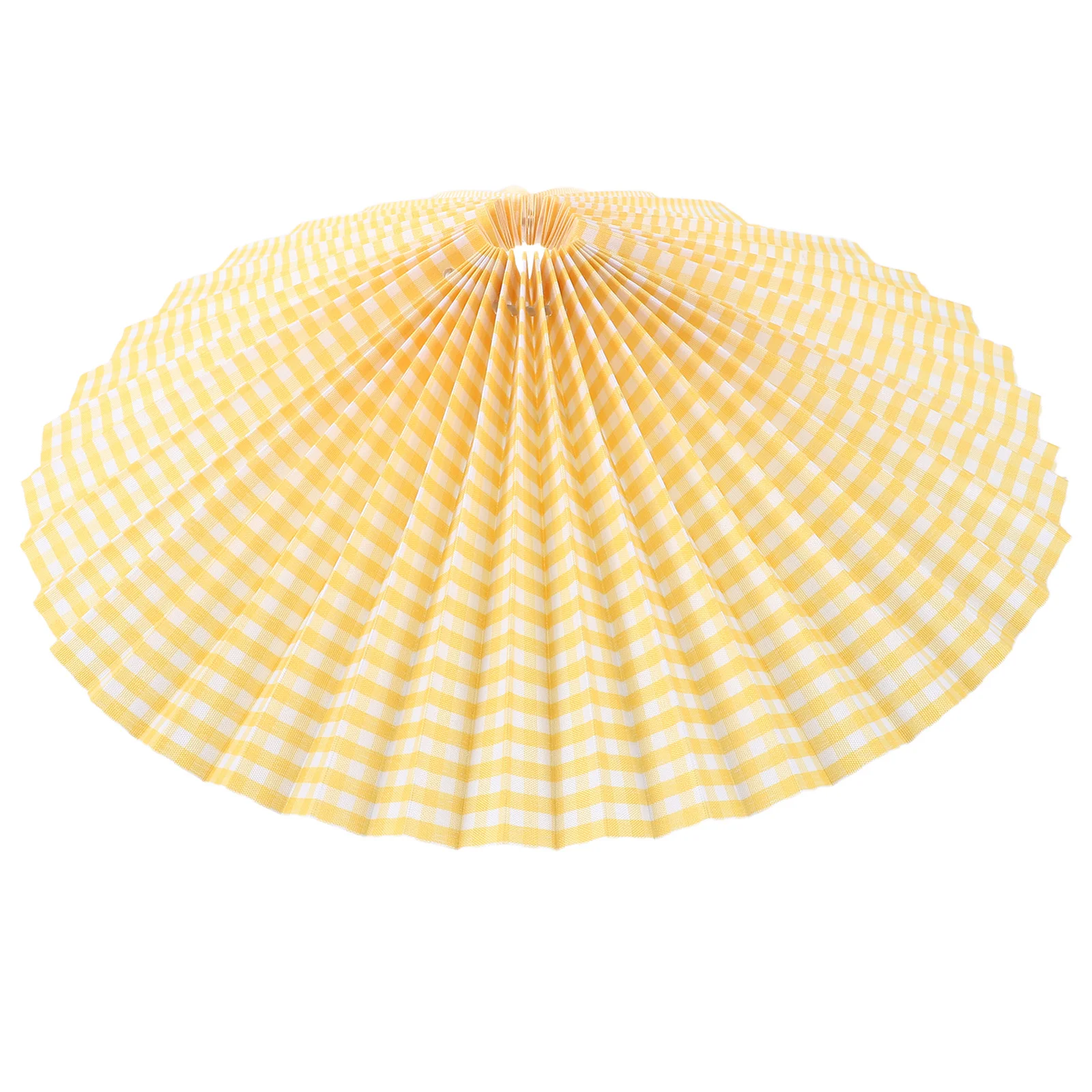 

Pleated Fabric Lampshade For Floor Lamp Adjustable Iron Frame E27 Socket Rotatable Light Cover Bedroom Living Room Decor Lamp