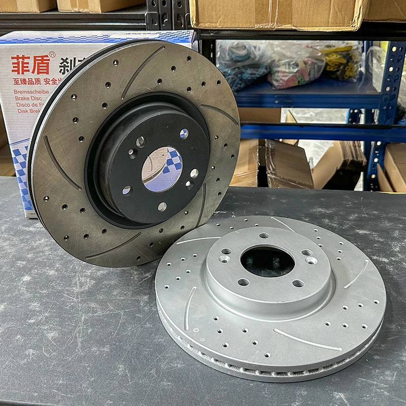 

Good brake Popular Car Brake Discs among Car Enthusiasts High-quality Drilled Slotted Noiseless For JAC Humtto