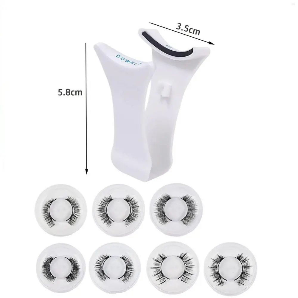 シミュレーション磁気つけまつげキット 防水 クリップ付き 磁気まつげカーラー 自然な長持ちカール