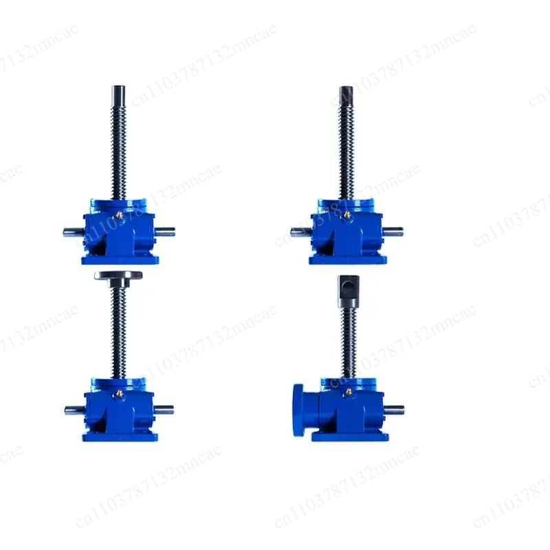 

1T/2.5T/5T Leading Screw Lifting Collar Cigar Handoperated Worm Lifting Reducer Fixed Lifting Platform Electric hand