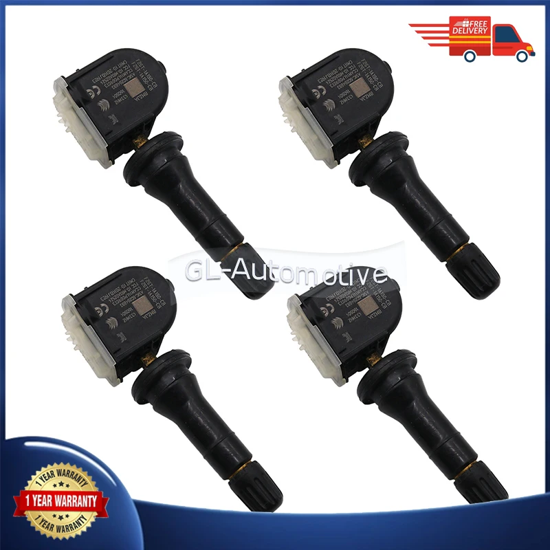 1/4PCS 433MHZ TPMS Tire Pressure Sensor For Ford Edge Explorer Fiesta Focus S-Max Tourneo Connect F2GT-1A180-CB F2GT-1A180-CE