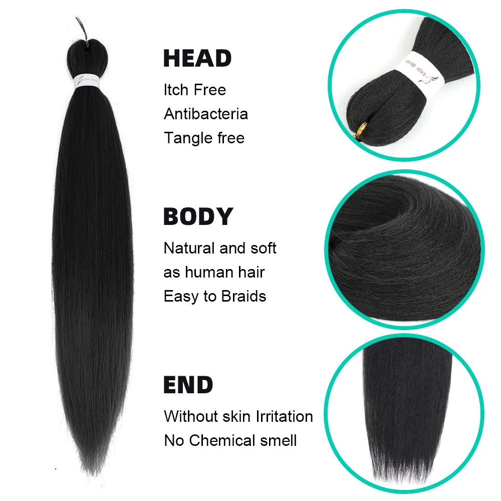 Ombre Synthetische 24 Inch Glitter Jumbo Vlechten Extensions Regenboog Gekleurde Vlechten Haar Voor Vrouwen Groothandel Diy Kapsel Zwart