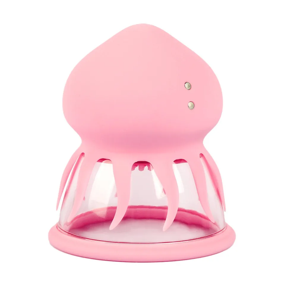 Nipple Vibrator Suction Stimulator Breast Massager Increase Vacuum Pump Suction Electric Kneading Breast Enhancement Adult