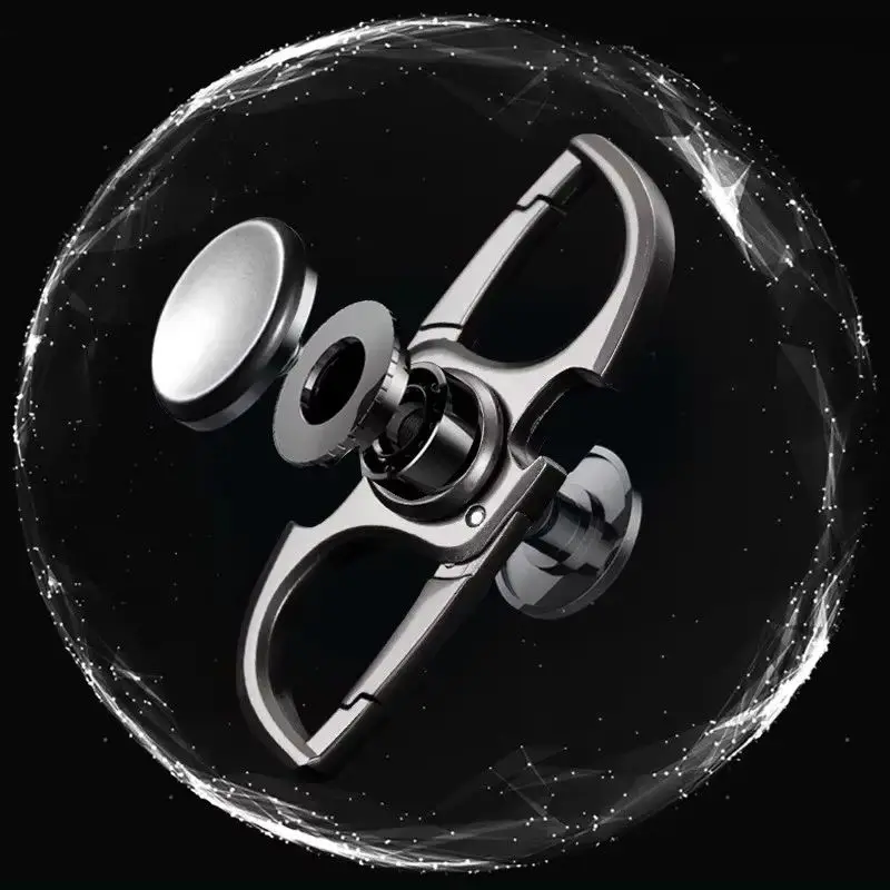 Finger Spinner Keychain Bottle Opener - EDC Adult Kids Anti-Anxiety Stress Relief Fidget Hand Spinner Practical Gift Toy