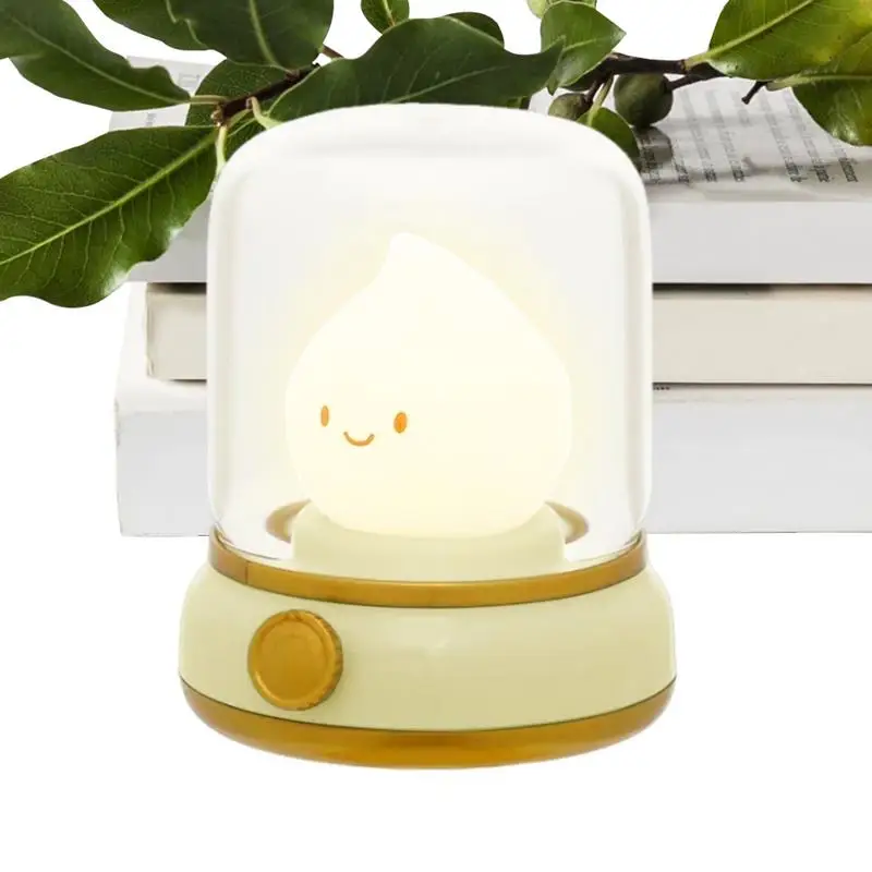 

Night Light For Kids Room 15-Minute Timer Bedside Sleep Lamp Dimmable Candlelight LED Atmosphere Lights For Girls Boys Teens In