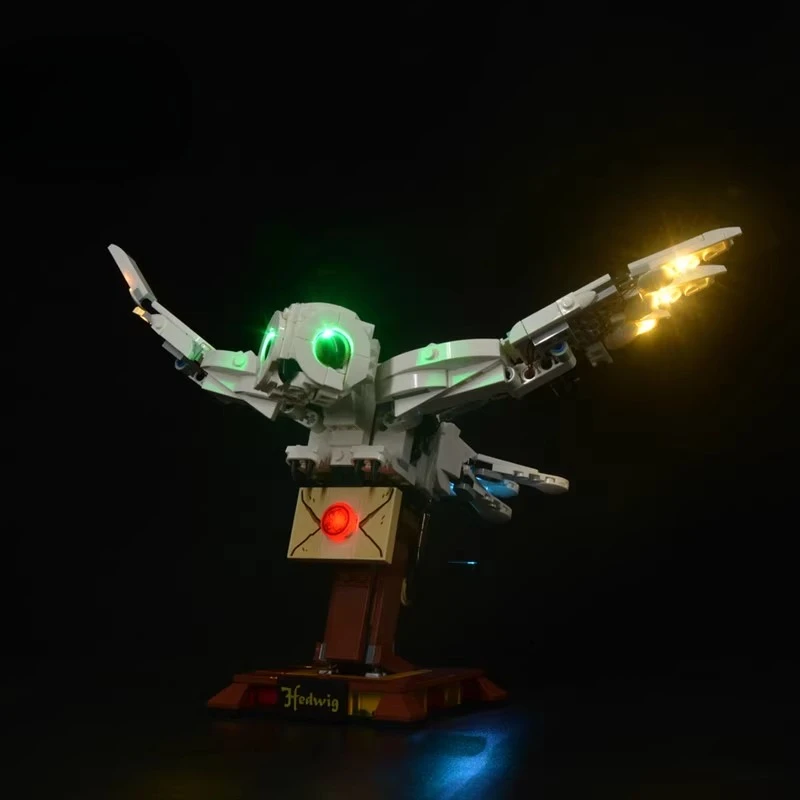 

Набор светодиодного освещения подходит для LEGO Hedwig 75979 (не включая строительные блоки)