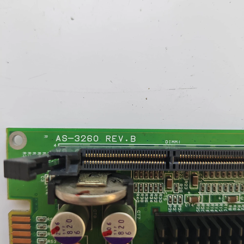 Injection molding machine motherboard AS-3260 REV. B half length industrial control motherboard